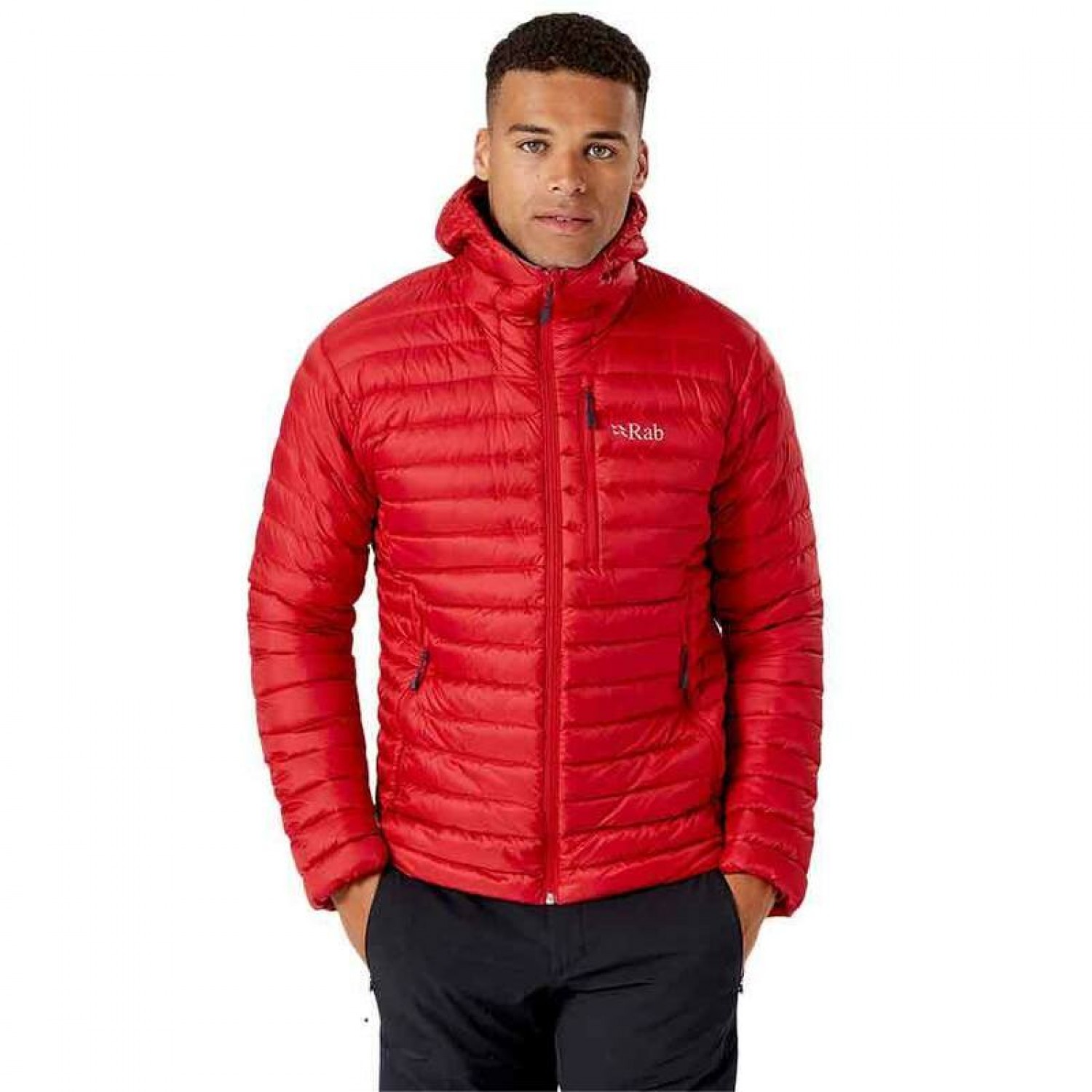 RAB Mens Microlight Alpine Jacket - Red - Complete Outdoors NZ