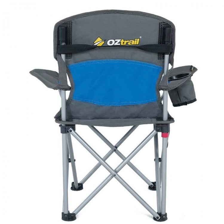 Oztrail Junior Deluxe Arm Chair - Blue
